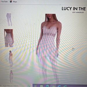 Lucy in the sky maxi dress